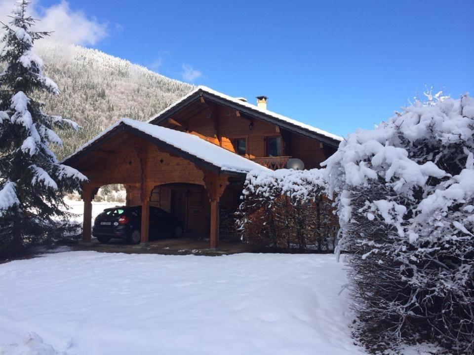 Chalet Olimon Saint-Jean-dʼAulps エクステリア 写真
